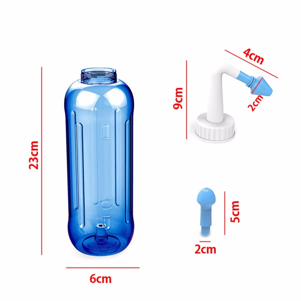 Adults Children Nose Wash System Pot Sinus & Allergies Relief Rinse Neti 500mL | Мать и ребенок