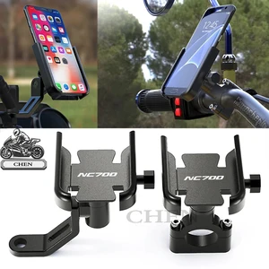universal for honda nc700 sx 2012 2013 nc700s nc700x cnc motorcycle parts handlebar mobile phone holder gps stand bracket free global shipping