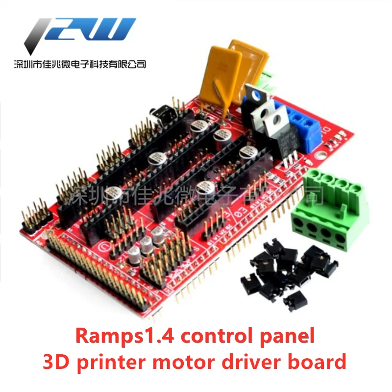 1 шт. Опорная пластина панелью Ramps 4 щит для 3D принтеров красные черные элементы