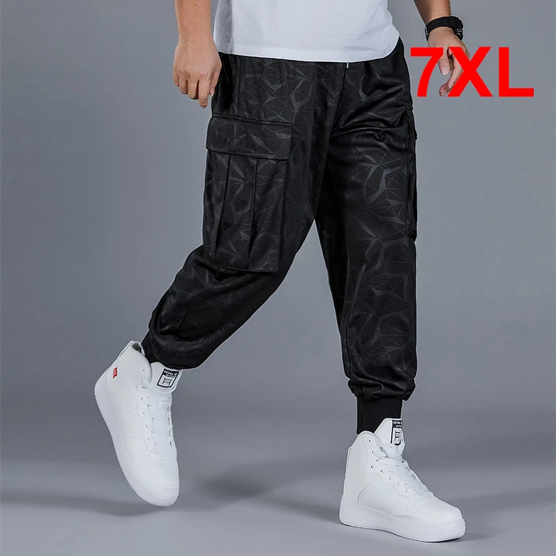 

Мужские спортивные брюки-карго, размеры до 7XL