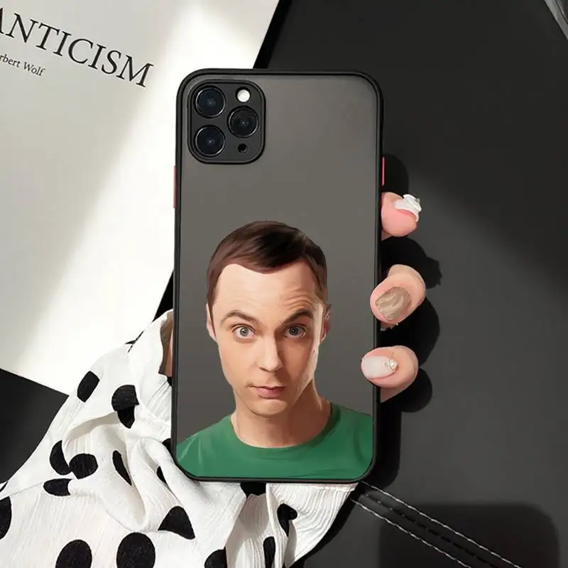 

Bazinga The Big Bang Theory Phone Case For iphone 12 11 8 7 plus mini x xs xr pro max matte transparent cover