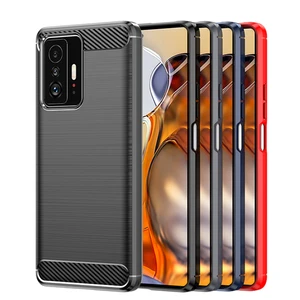 for xiaomi mi 11 lite case xiaomi mi 11t pro 11 lite redmi note 11 pro cover shockproof protective phone case xiaomi mi 11 lite free global shipping