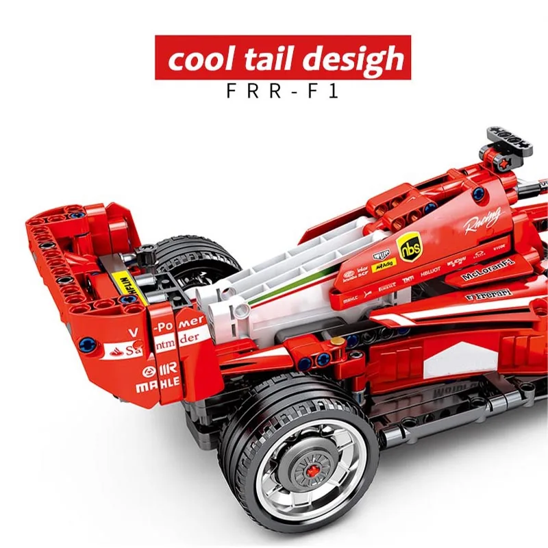 Technic MOC функция двигателя автомобили моторная техника автомобиль F1 скоростной