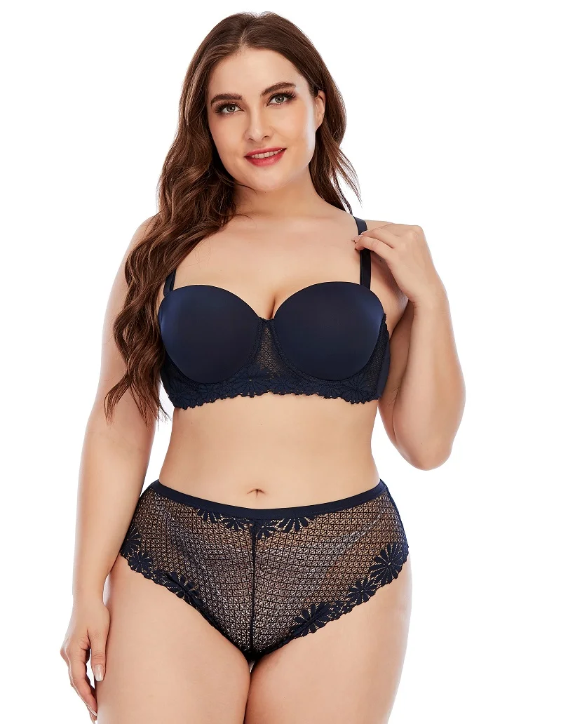 

Новый комплект нижнего белья кружевной, сексуальный бюстгальтер с пуш-ап, трусики наборы удобные регулируемый нижнее бельё для девочек, съё...