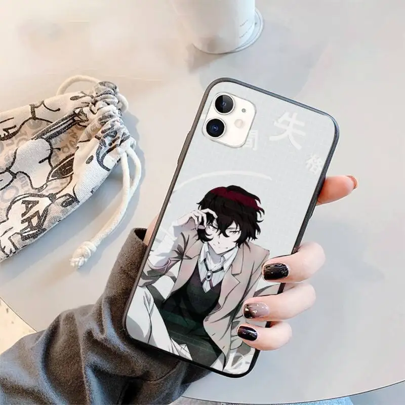 

Bungou Stray Dogs Dazai Osamu Phone Case for iPhone 11 12 mini pro XS MAX 8 7 6 6S Plus X 5S SE 2020 XR