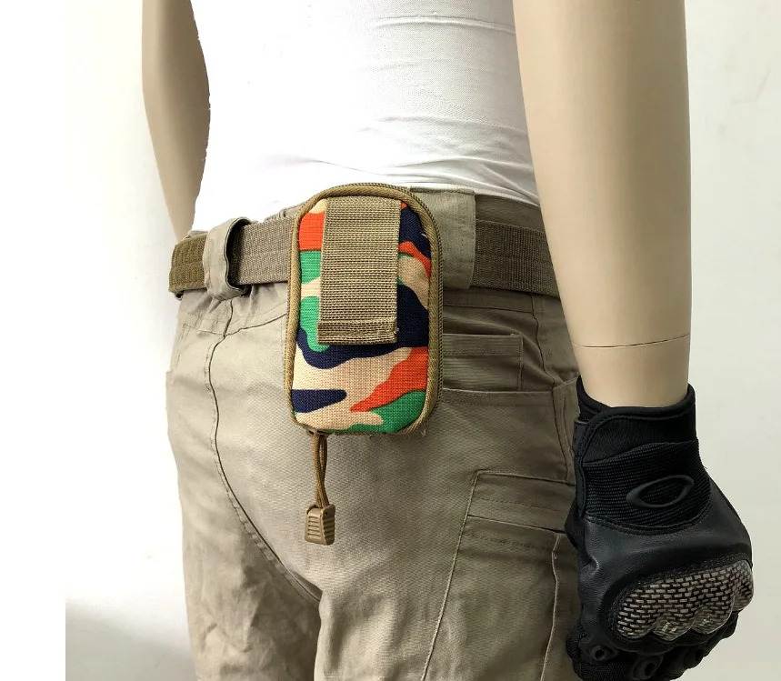 Molle многофункциональный для активного отдыха и развлечений из небольших кармана Тактический складная сумка на открытом воздухе Камуфляж Водонепроницаемый альпинистский мешок
