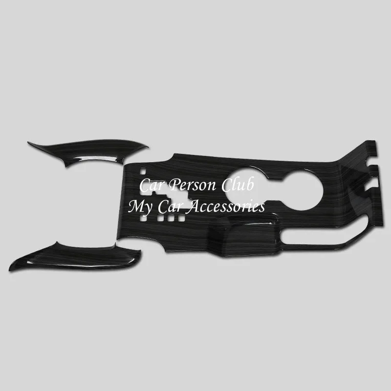 B-Style 3pcs Аксессуары для hyundai ix35 2010- салон, Торпедо переключения передач Панель крышка воды литые накладки рамка планки хром автомобиль Стайлинг - Цвет: B-Style 3pcs