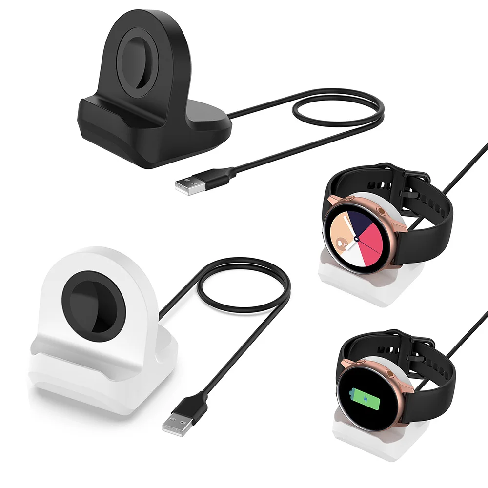 

Charger For Samsung Galaxy Watch3 Active2 Charging Cable Dock holder for Samsung Galaxy Watch3 Active2 Active Watch accessories