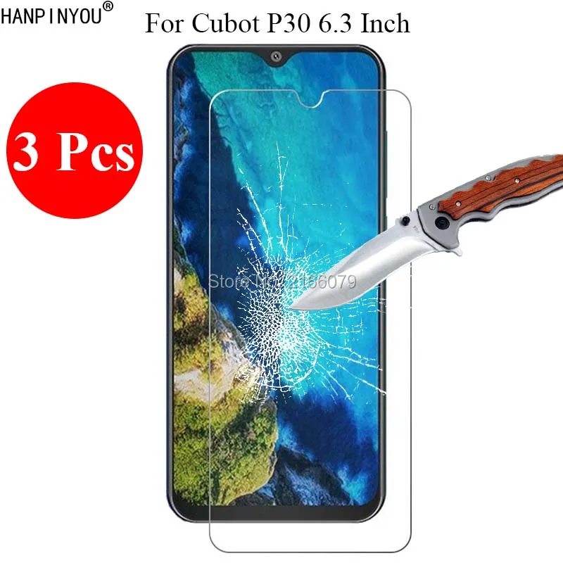 Новинка 3 шт./лот твердое закаленное стекло 9H 2.5D для Cubot P30 6 дюйма защитная пленка