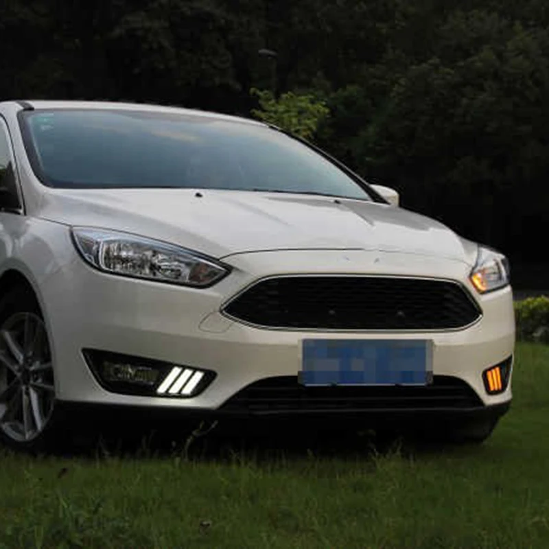 Автомобильные мигающие огни 1 пара для Ford Focus 4 2015 2016 2017 2018 светодиодный ные