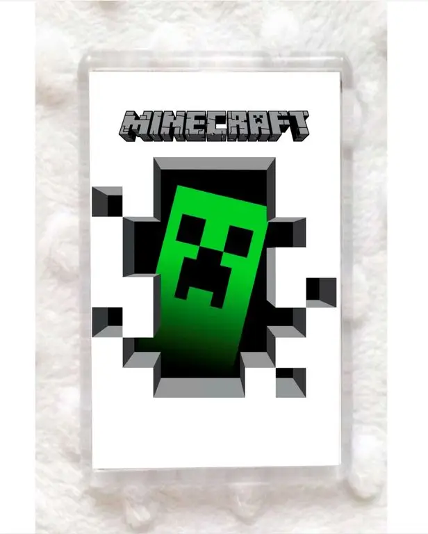 Магнит акриловый Minecraft № 9 | Дом и сад