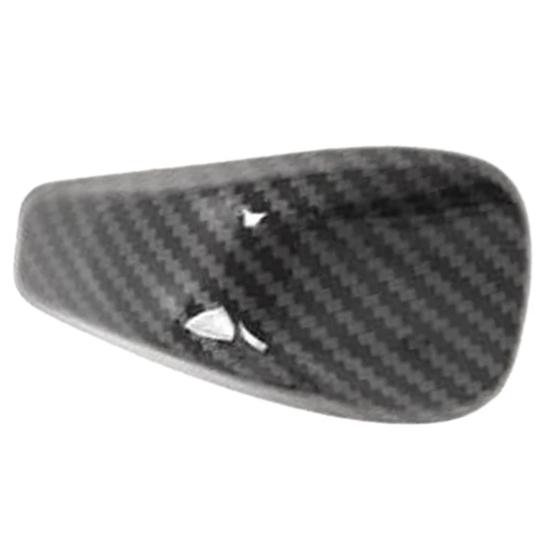 Car Gear Shift Knob Head Cover Sticker Interior Styling Accessories ABS Carbon Fiber Black New for Subaru Forester 2019 | Автомобили и