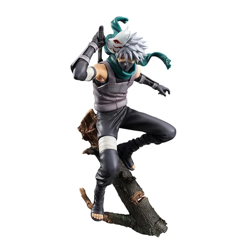 

NARUTO flag Mukakashi dark writing round-eye Captain Replica Ninja moving human form a new modeling series collection