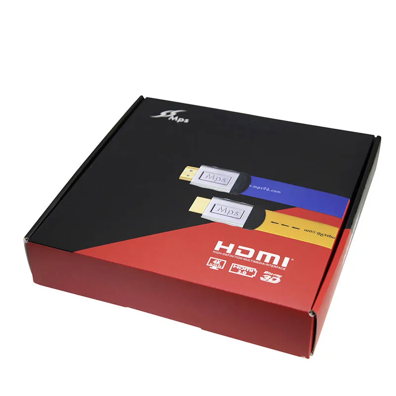 HiFi MPS HD 280 5N OFC + Посеребренная позолоченная вилка HDMI совместимая 2 0 3D 24AWG 4K X 2K Аудио