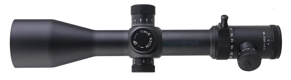 Векторная оптика Reiter 3,5-25x56 охотничий прицел для стрельбы с Mil Reticel протестирован на Lapua Magnum 35 мм трубчатый прицел