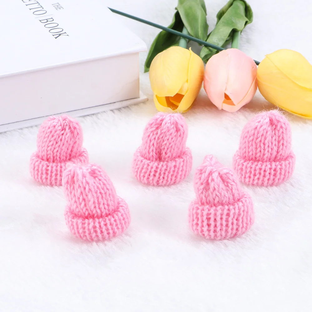 10 шт. новая Маленькая вязаная шапка ручной работы для кукол сделай сам чехол