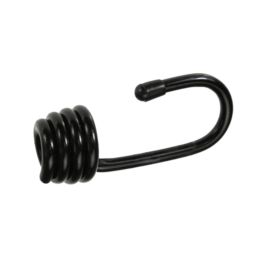 

12Pcs Bungee End Hooks Elastic Rope Clips with End Protective Cap For Kayak