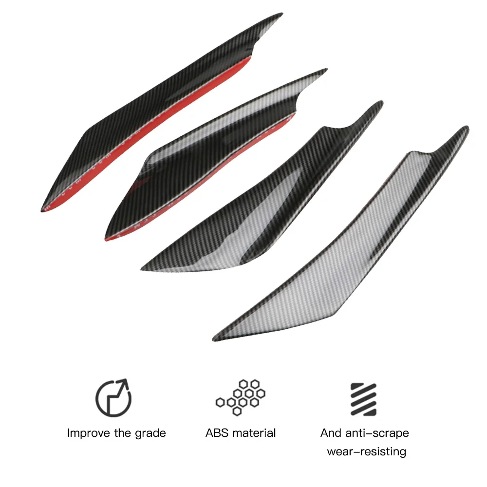Разветвитель губ переднего бампера автомобиля ребро Воздушная отделка