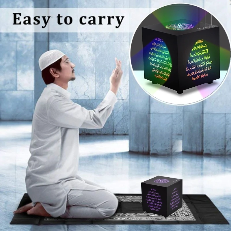 

Bluetooth-compatible Speaker Wireless Remote LED Night Light Smart APP Control Loudspeaker with Quran Recitation