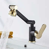 tuqiu multifunction basin faucet gold sink faucet hot cold bathroom faucet water mixer crane deck mounted universal water tap