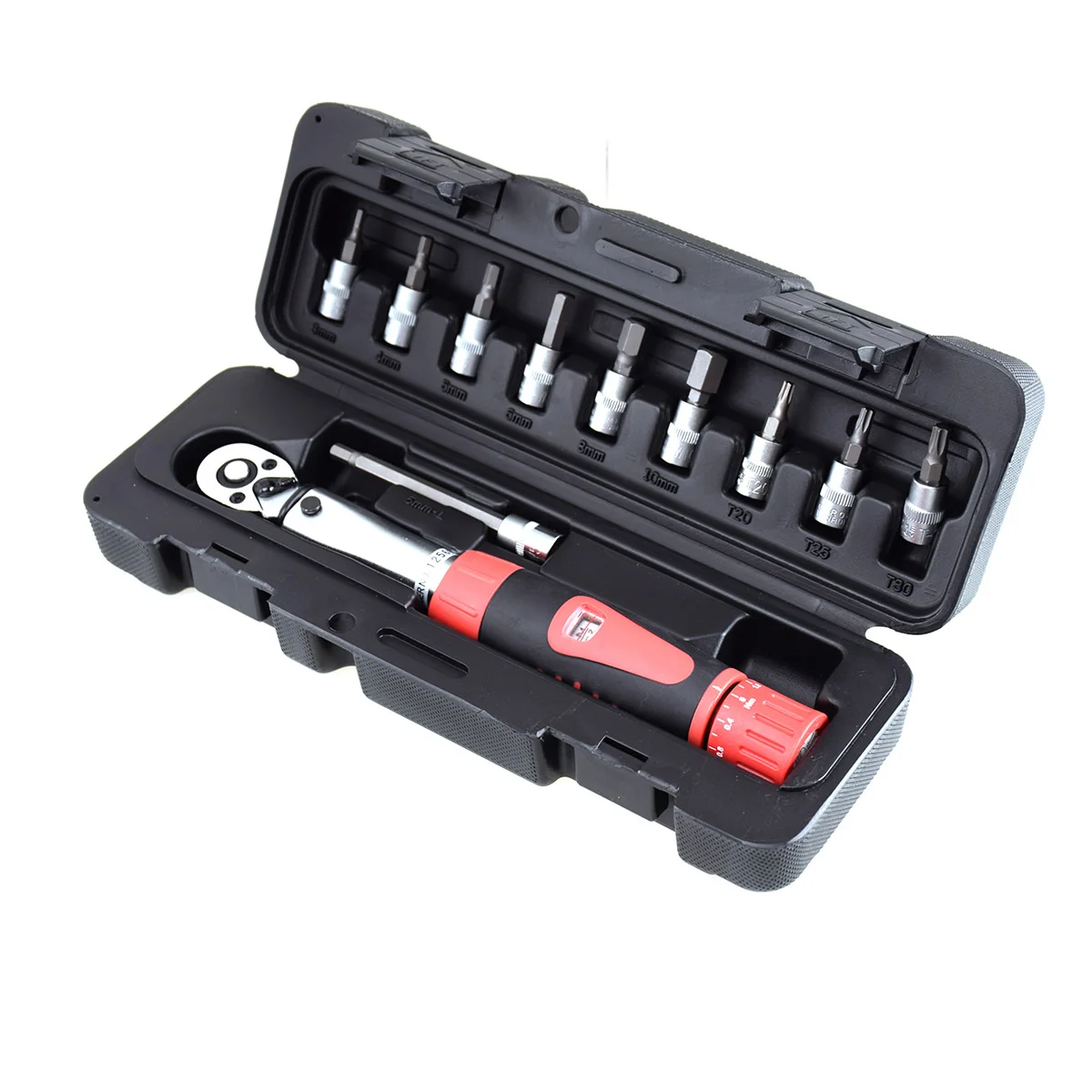 

1/4" DR 2-24Nm Bike Torque Wrench Set Bicycle Repair Tools Kit Ratchet Mechanical Torque Spanner Manual Wrenches