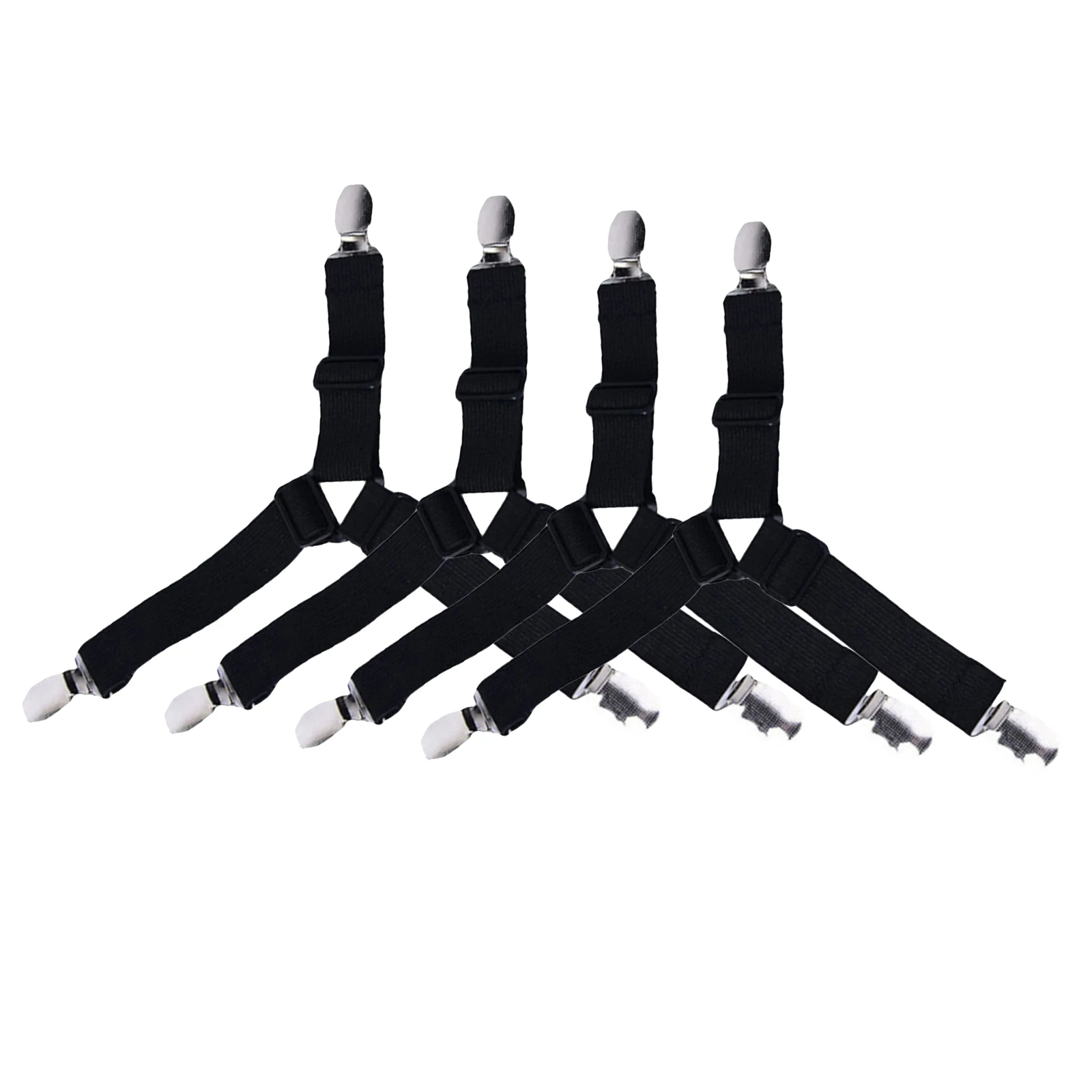 4x кровать застежки для простыни постельное белье держатель держать матрас листа