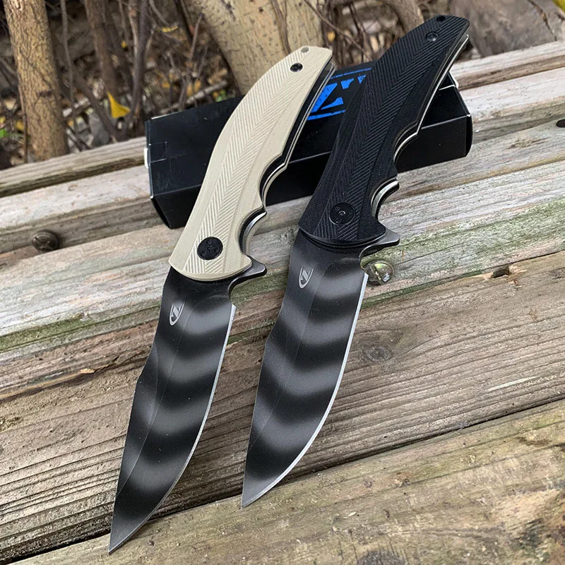 Складной нож ZT 0606 Ручка G10 9CR14MOV быстрооткрывающийся Клинок с шарикоподшипником и