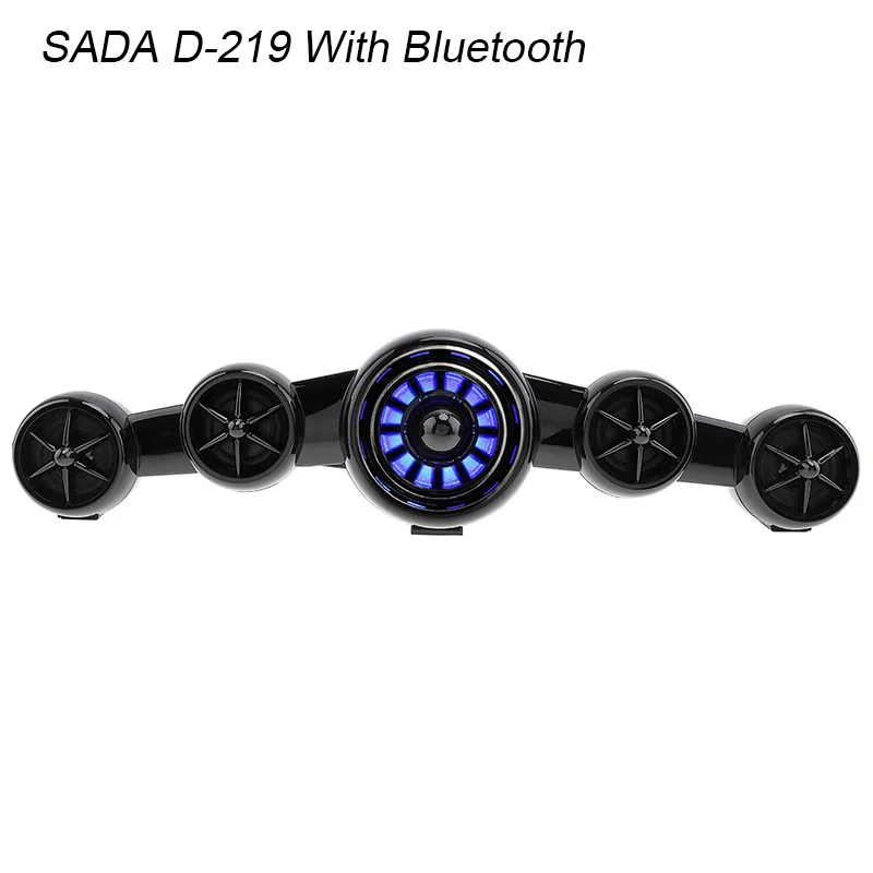 BS-36 домашний кинотеатр объемный Многофункциональный Bluetooth Саундбар динамик с 4 полный диапазон рога поддержка складной Сплит для ТВ/ПК - Цвет: D-219 with Bluetooth