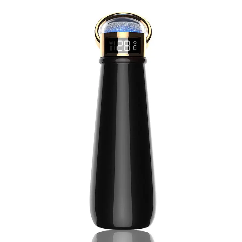 

420ml Vacuum Insulated Mug With Shining Lid LED Touch Screen Real-Time Water Temperature Display Water Bottle SAL99