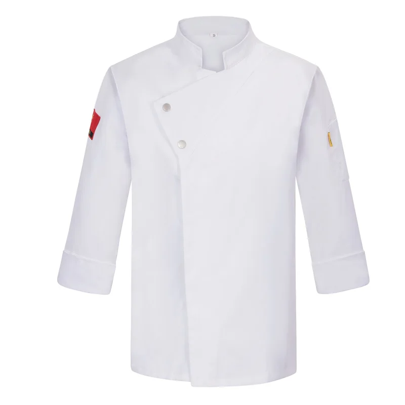 Новое поступление 2021 ресторанная униформа куртка шеф-повара с французской