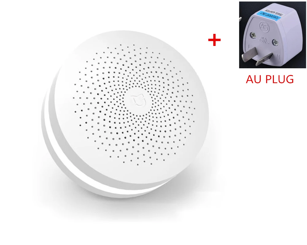 ADD AU Plug Многофункциональные ворота Xiaomi 2 умный центр управления умный дом Комплект обновленная версия два управления Встроенный дверной звонок с радио кольцо - Цвет: ADD AU Plug