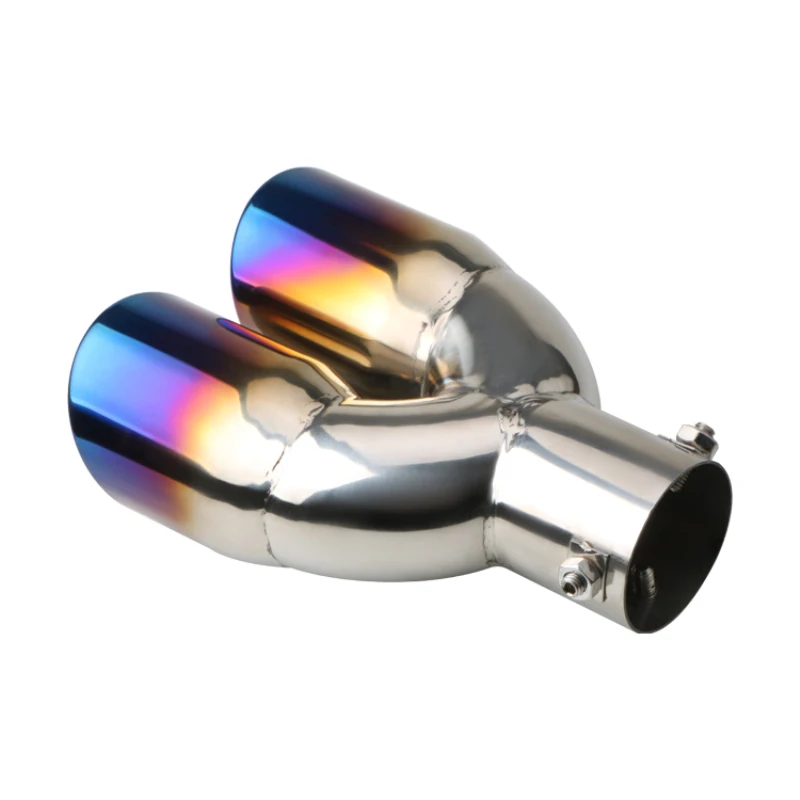 Автомобильный глушитель горловины наконечник выхлопной трубы нержавеющая сталь