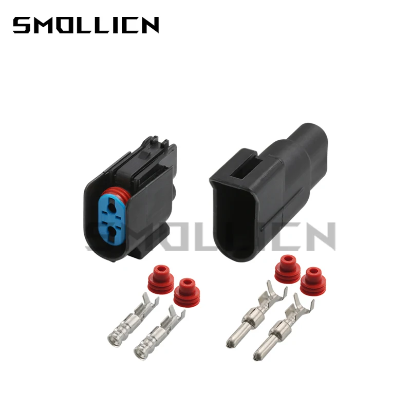 

3-50 Sets 2 Pin DJ7022Q-2.8-21 Car Wiring Male Female Connector For Ford Mondeo Land Rover Wheel ABS Sensor Plug With Terminal