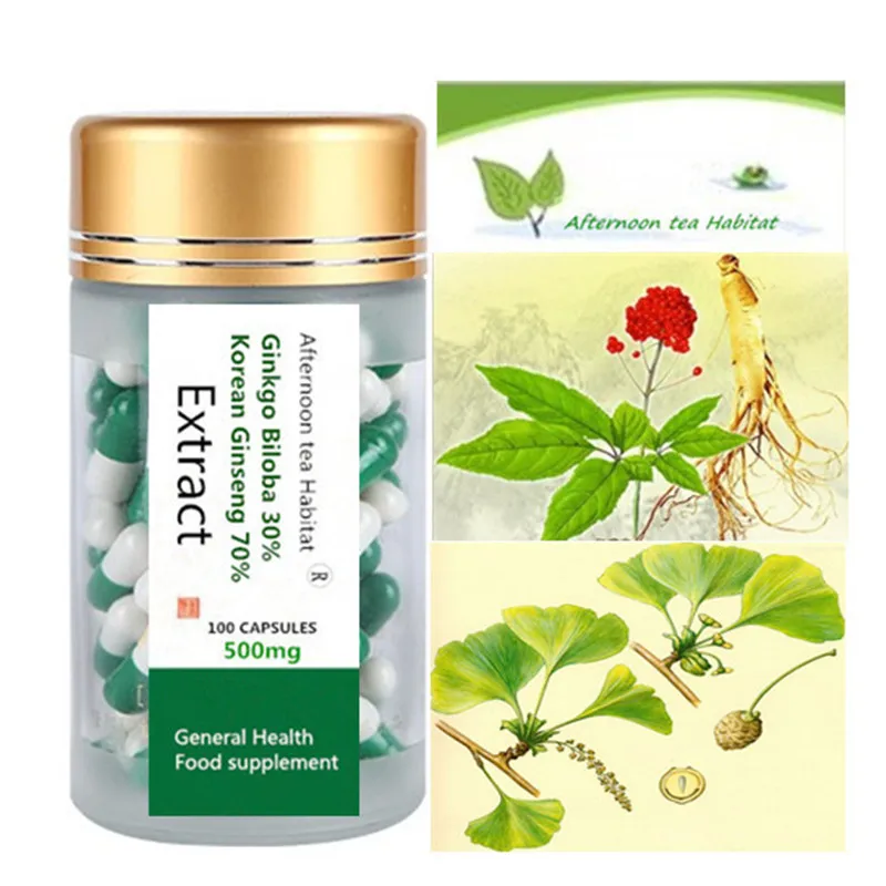Ginkgo Biloba 30% и корейский женьшень 70%-помогает увеличить либидо у мужчин женщин |
