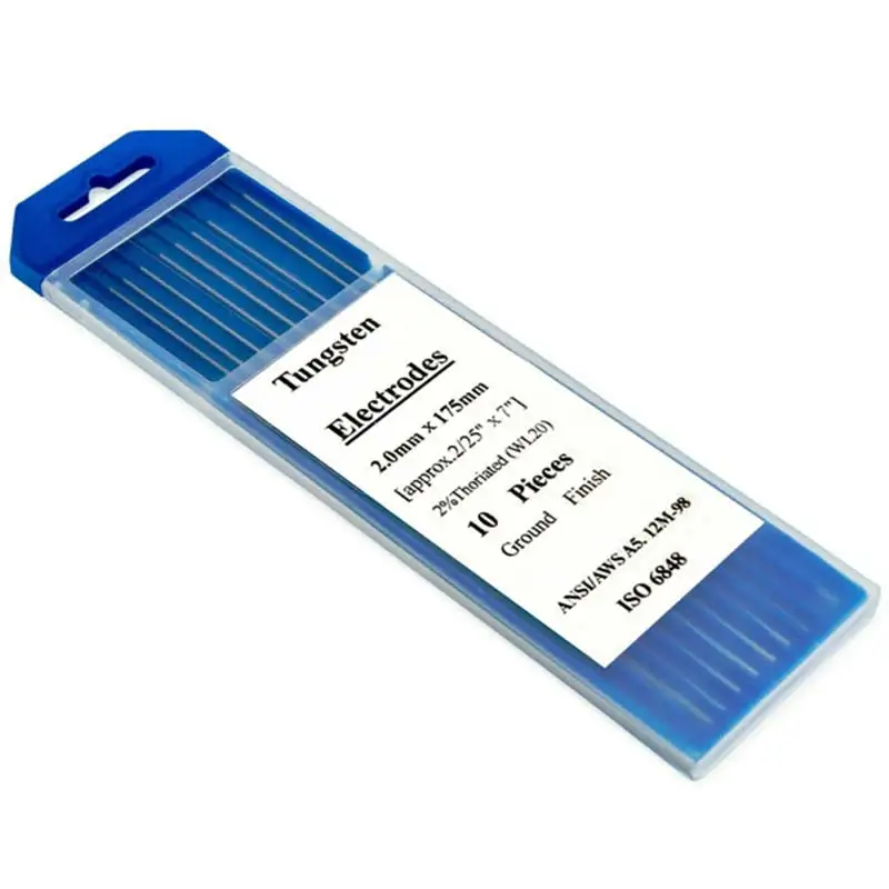 

New 10pcs/set 175mm WL20 Lanthanum Tungsten Electrode Weld Rods for Welding Machine 1.0/1.6/2.0/2.4/3.0/3.2mm Diameter Tig Rods