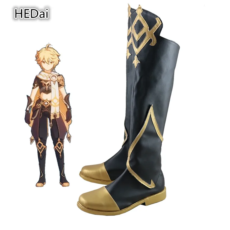 

Genshin Impact Traveler Kong Cosplay Shoes