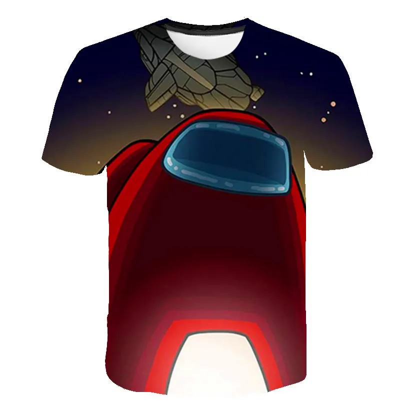 

Children Boys Girls Among Us Printed among as Kids Fashion Cartoon Short Sleeves T-shirt For Girls Boys T Shirt Casual Clothes