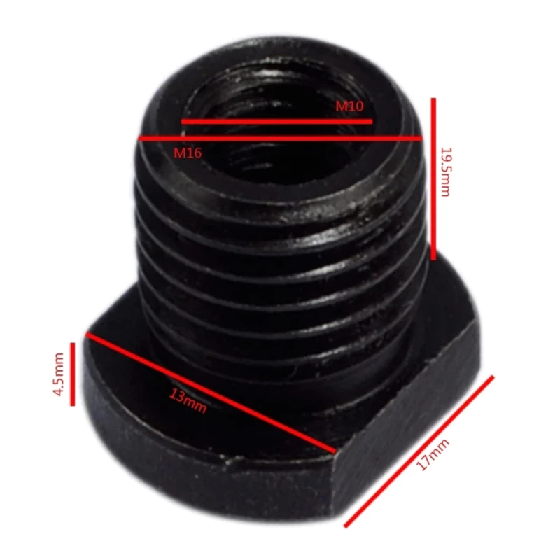 

M10 to M16 Thread Angle Grinder Converter 100 Angle Grinder Adapter Replacment