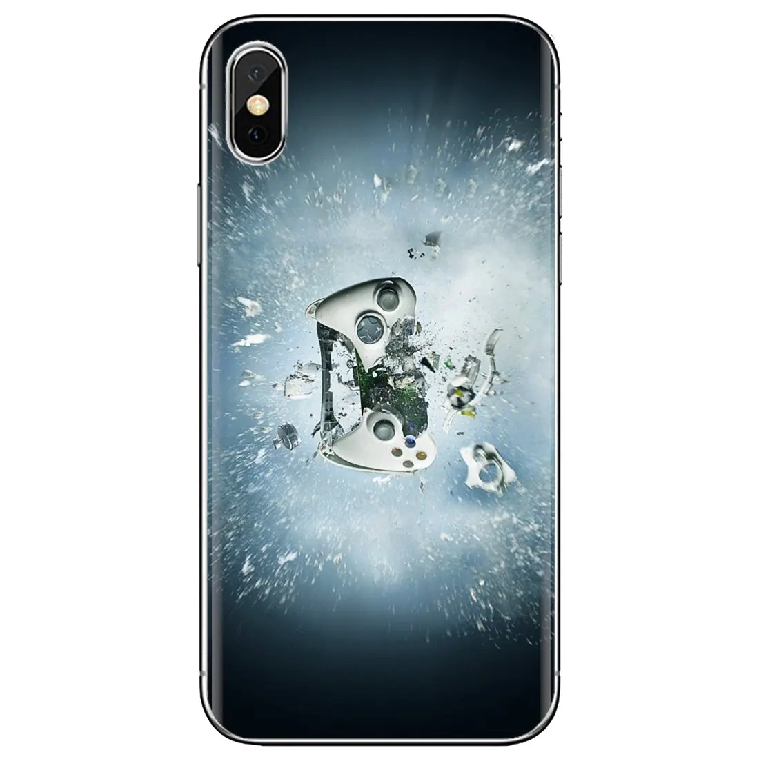 Playstation геймпад аварии для Samsung Galaxy Note 2 3 4 5 8 9 S2 S3 S4 S5 мини S6 S7 край S8 S9 плюс