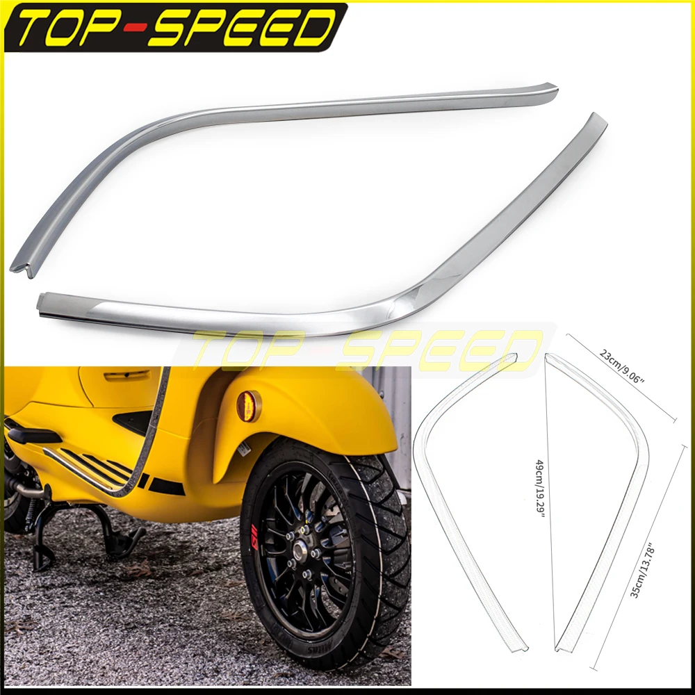 

Боковая полоса для VESPA SPRINT 150 Vespa LX125 Vespa LX150, пластиковая накладка для подножки мотоцикла, 4 цвета