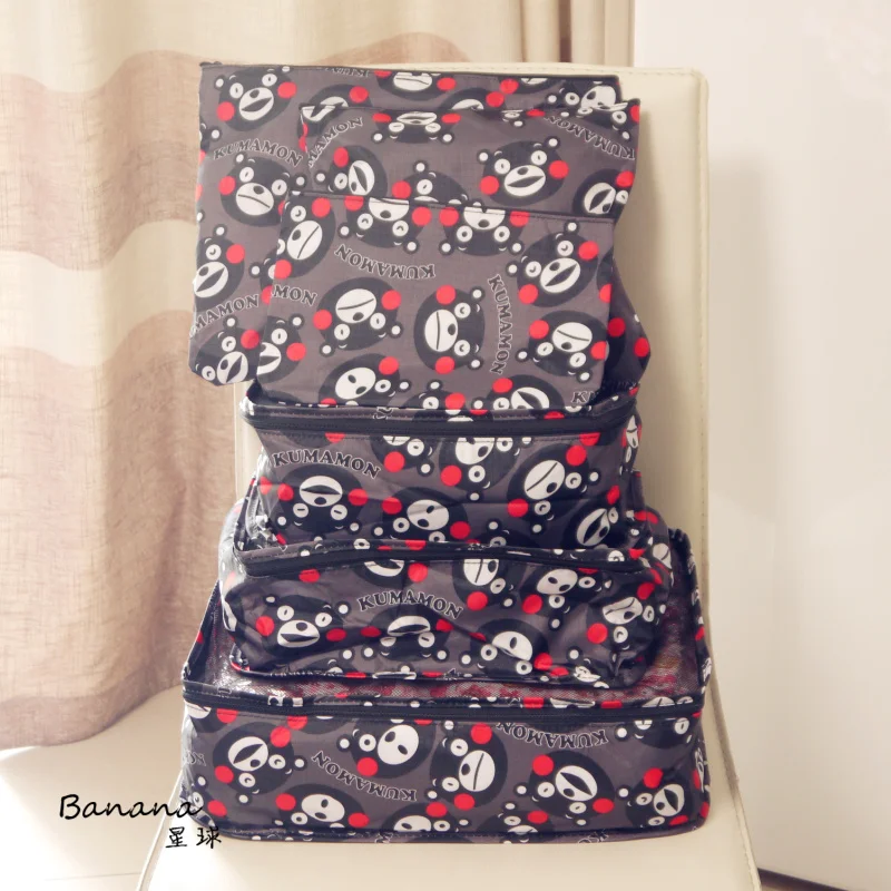 6 шт. мультяшная hello kitty My Melody Cinnamoroll pompomprin маленькая двойная звезда Anpanman косметичка для мытья, сумка для хранения, багажная сумка