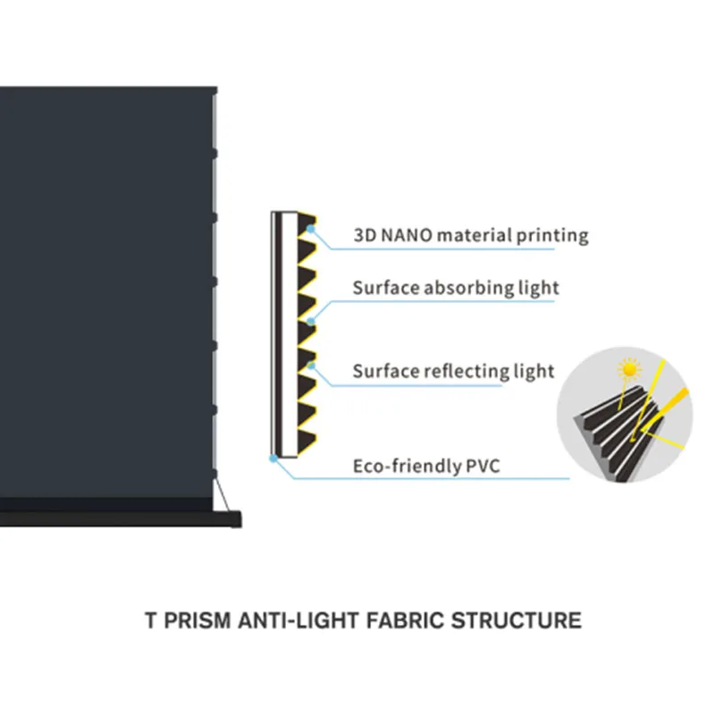 T1ALRUST H 16:9 усовершенствованный проекционный экран с электроприводом Tab натяжение