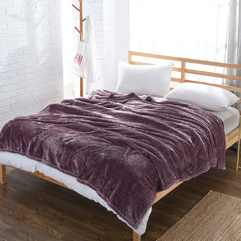 CAMMITEVER однотонное флисовое фланелевое одеяло для кровати натяжная простыня детей