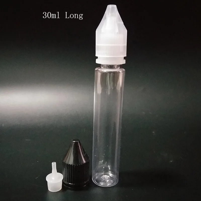 30ml Long 2000 шт пустой флакон-капельница E жидкая Ручка Форма PET PE длинная Бутылка 10 мл 15 мл 30 мл 50 мл 60 мл 100 мл 120 мл с контроль вскрытия крышка - Цвет: 30ml Long