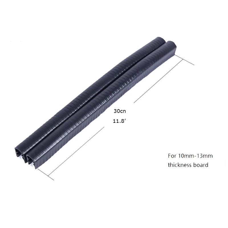 2 Pcs U Shape Skateboard Protection Rails For Longboard And Double Rocker Function 35cm(13.8&quot) Long|shape skateboard|skateboard