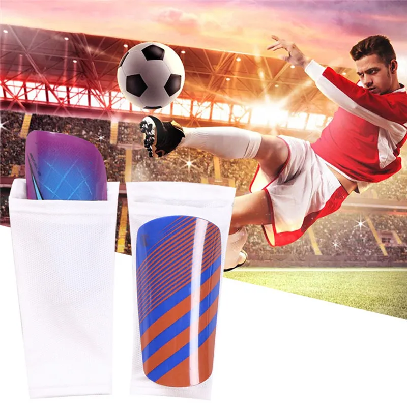 

Newest 1 Pair Soccer Protective Socks With Pocket Shin Guard Adult Children Support Socks Leg Sleeves Supporting