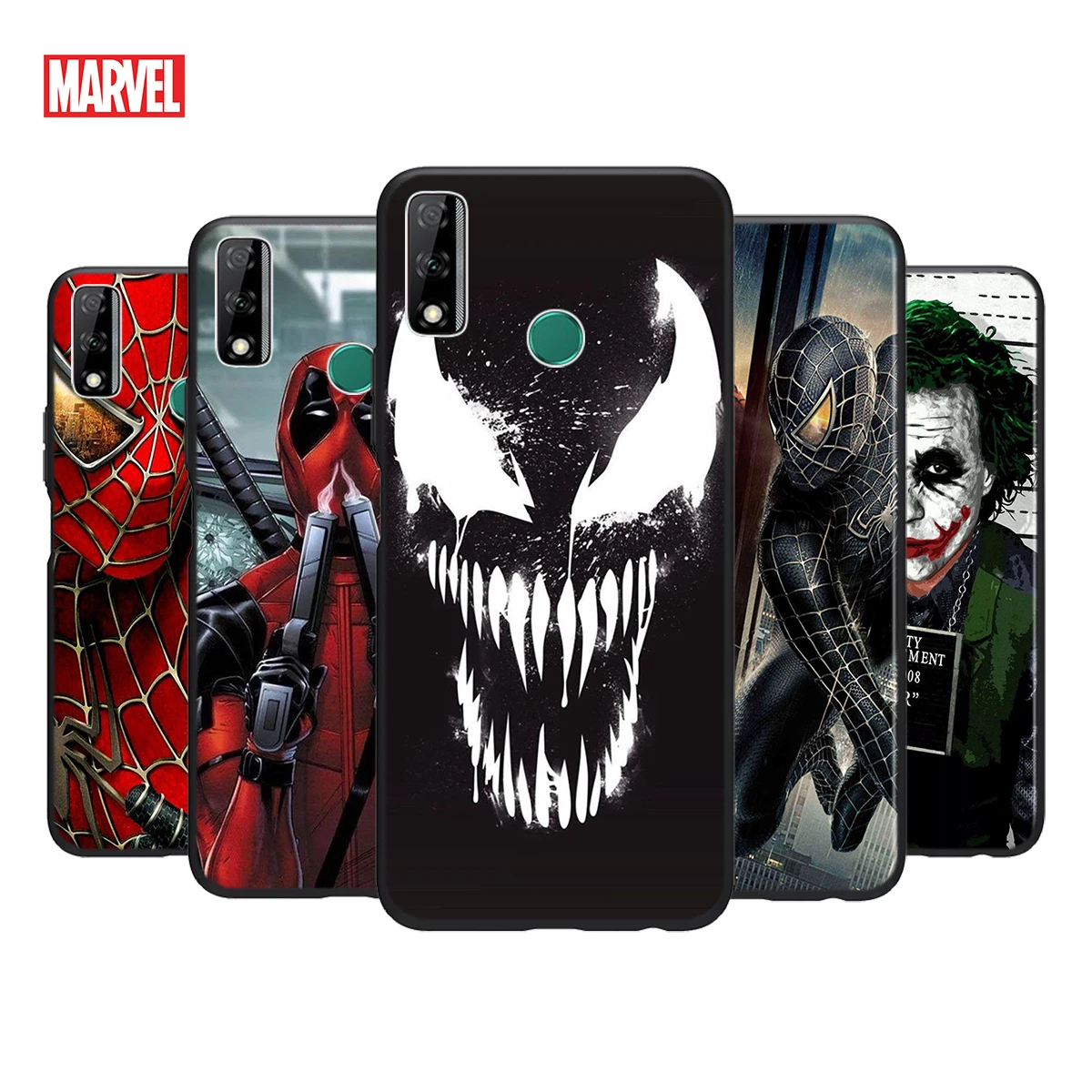 

Silicone Cover Marvel Venom Spiderman For Huawei Y9S Y6S Y8S Y9A Y7A Y8P Y7P Y5P Y6P Y7 Y6 Y5 Pro Prime 2020 2019 Phone Case