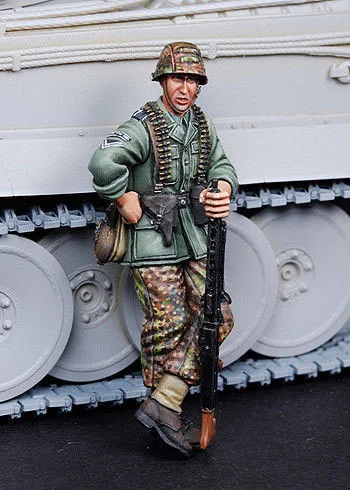 1/35 стационарная летняя игрушка модель из смолы миниатюрный комплект без сборки