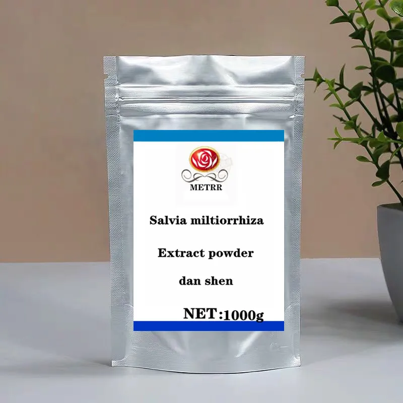 Salvia Miltiorrhiza Экстракт порошка 10:1 Tanshinone большое количество в наличии Dan Shen хорошее