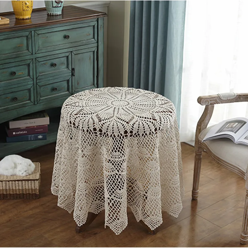 

Luxury Tablecloth Wedding Decoration Tapete Nappe De Table Round Tablecloth Individuales De Mesa Hules Para Mesas Rectangular